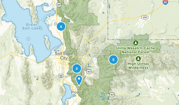 To hike Map