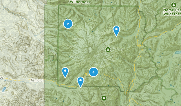 Mt. Rainier Map