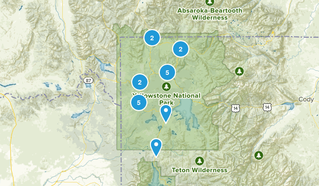 Yellowstone National Park Map