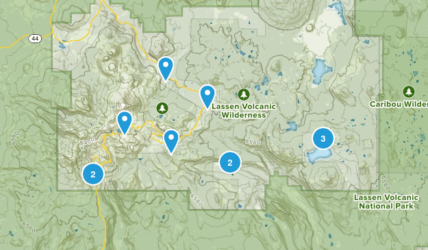 Lassen Map