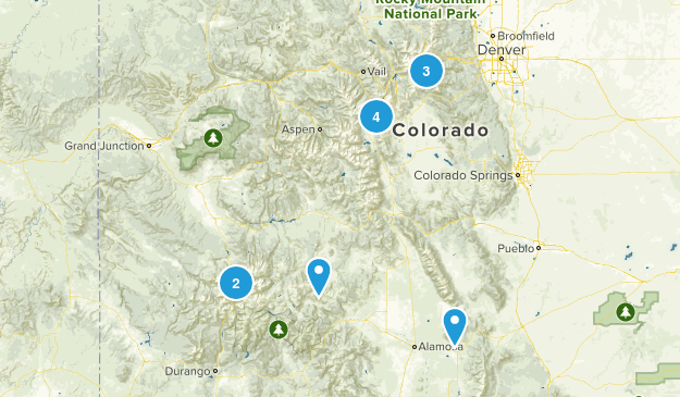 14ers Map