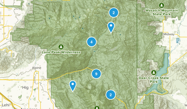 American Fork Map