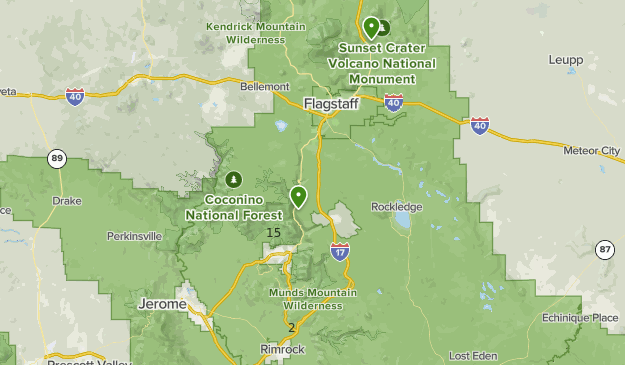 Map Of Sedona Az Sedona Az | List | Alltrails