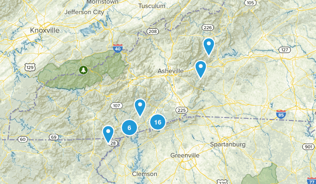 Brevard, NC Map