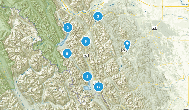 kananaskis Map