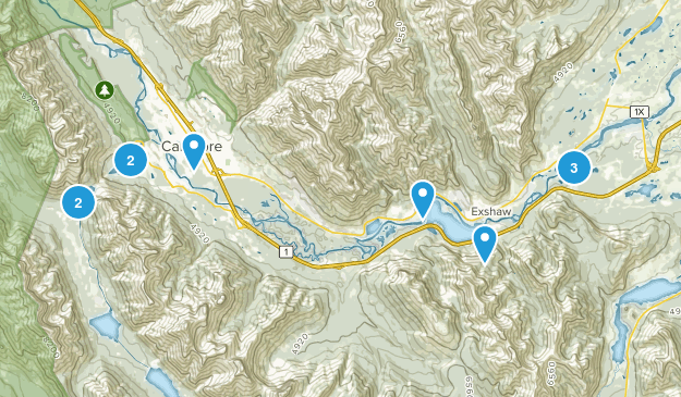 Canmore Map
