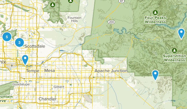 Phoenix, AZ Map