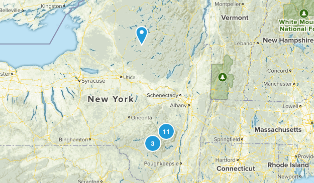 catskill 3500 Map