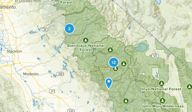 Yosemite Map