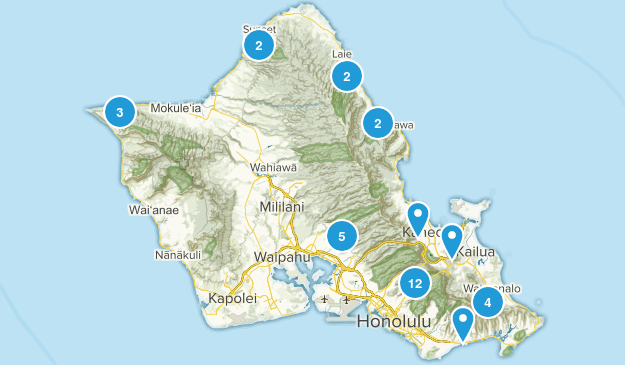 Oahu Map