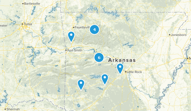arkansas Map