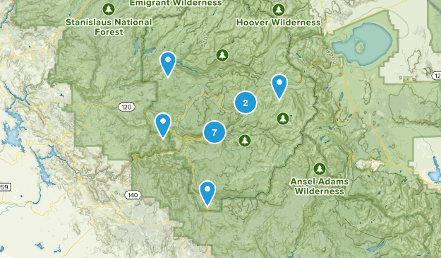 Yosemite Map