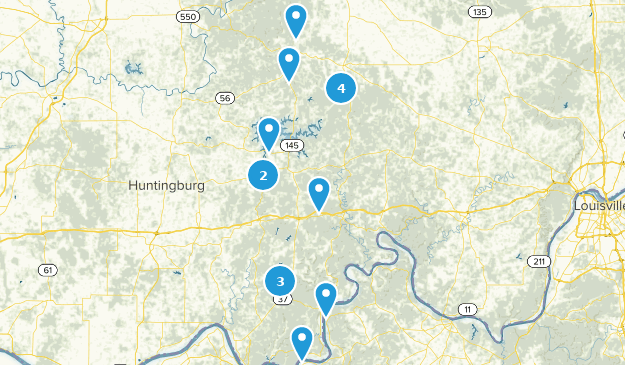 HOOSIER NATIONAL FOREST Map