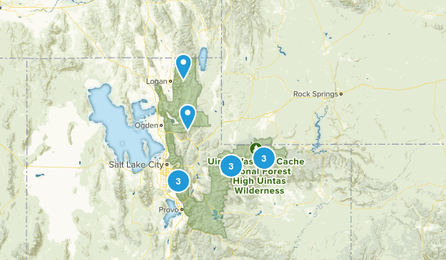 Backpacking Map