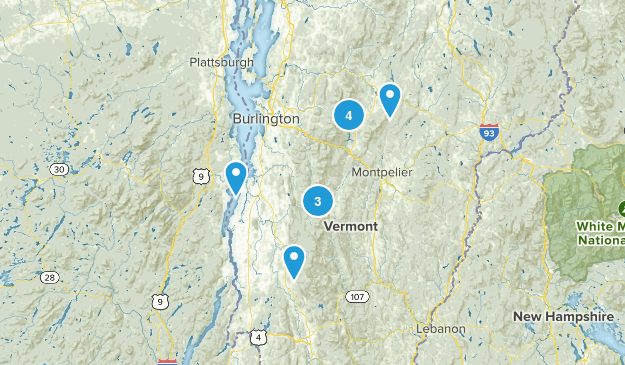 VT, Northern Map