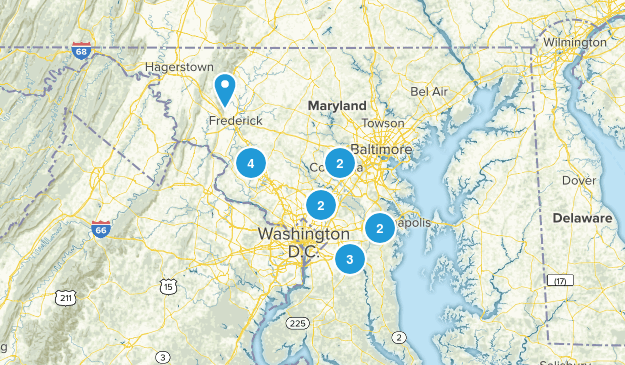 Trails to Run Map