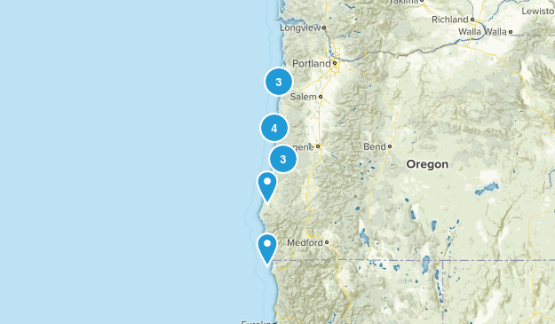 Oregon Coast Map