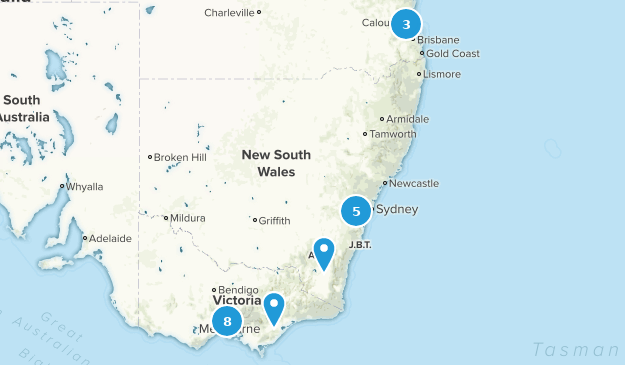 rich to do list australia Map