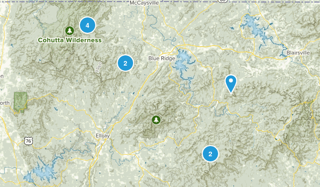 Benton McKaye Trail Map