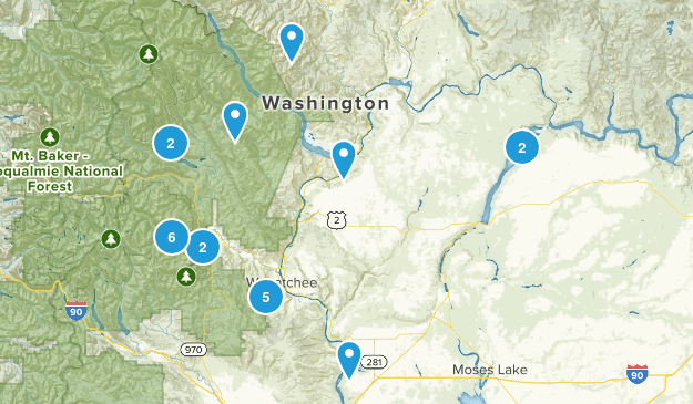 Hiking Bucket List 2019 Map