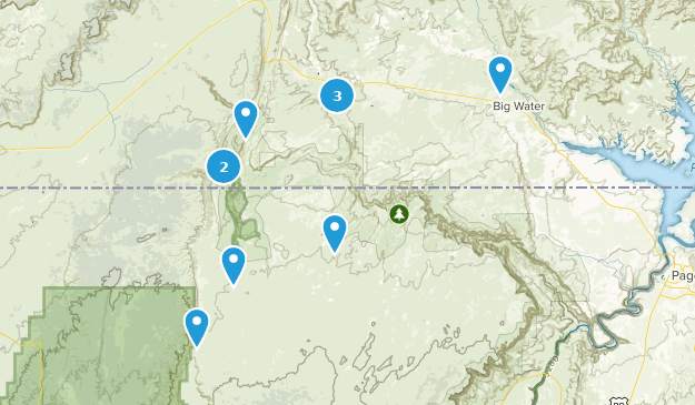 Kanab area Map