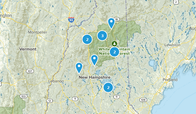 New Hampshire Map