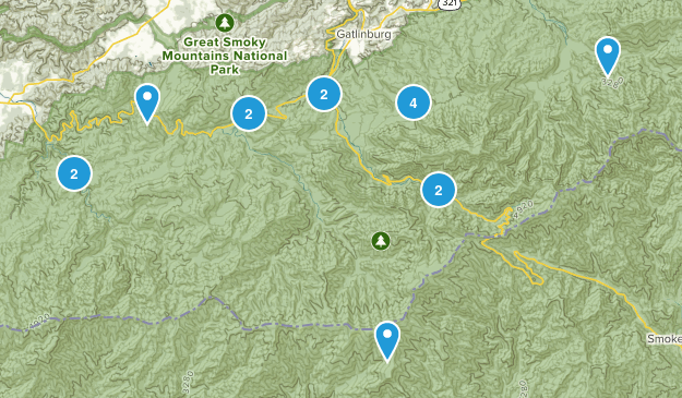 Gatlinburg Map
