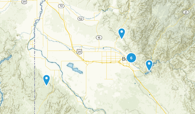 Treasure Valley Map