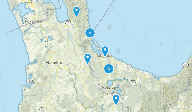 NZ - Bay of Plenty Map