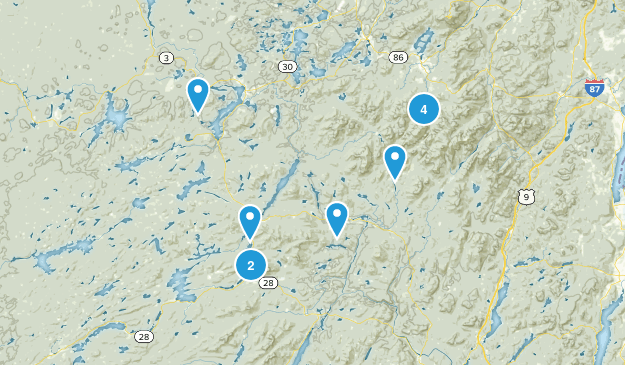 Adirondacks Map