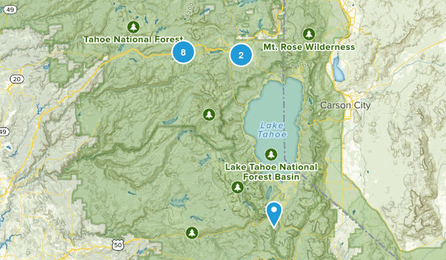 Truckee/ Tahoe Map