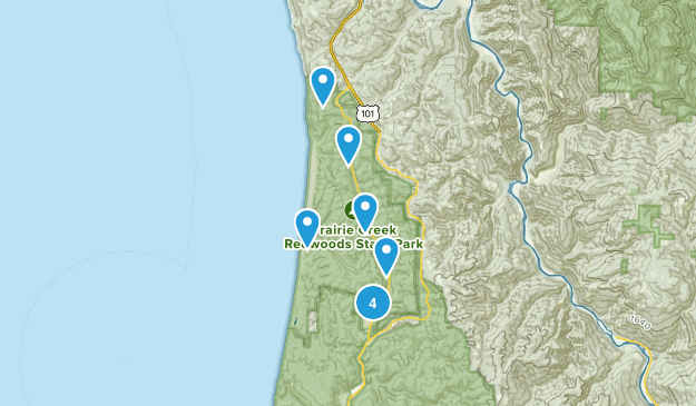 Prarie Creek Map