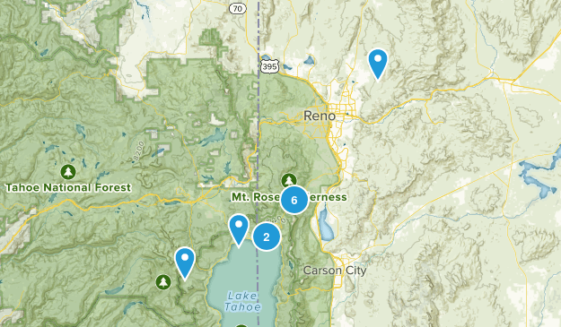 North Tahoe Map