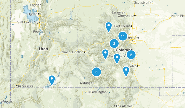 Rocky Mountains Map