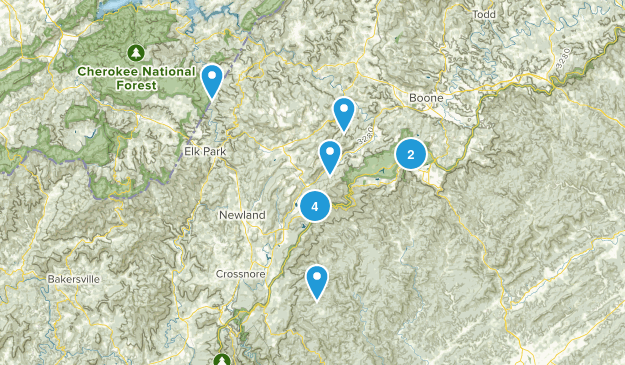 boone, nc Map