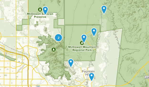 Fountain Hills Map