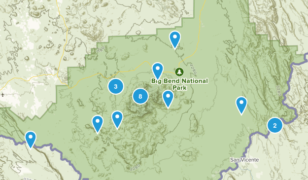 big bend Map
