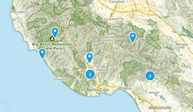 Santa Cruz area Map