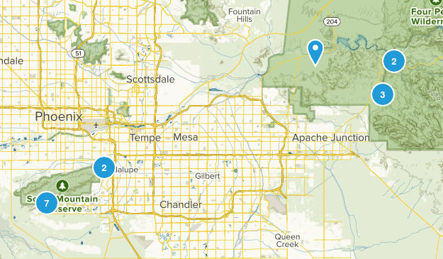 east trails Map