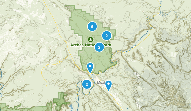 ARCHES BISH Map