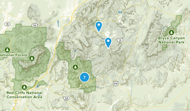 Zion NP Map