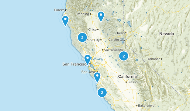 backpacking Map