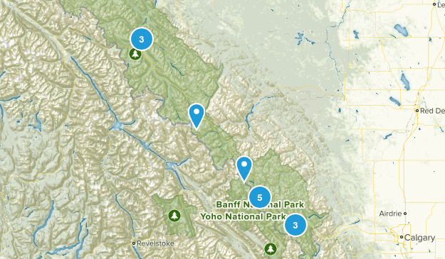 Rocky Mountains Map