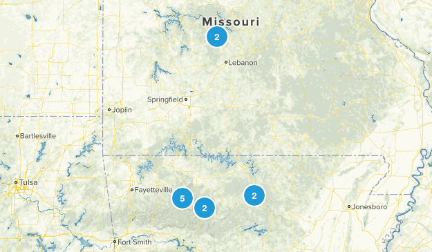 ozarks Map