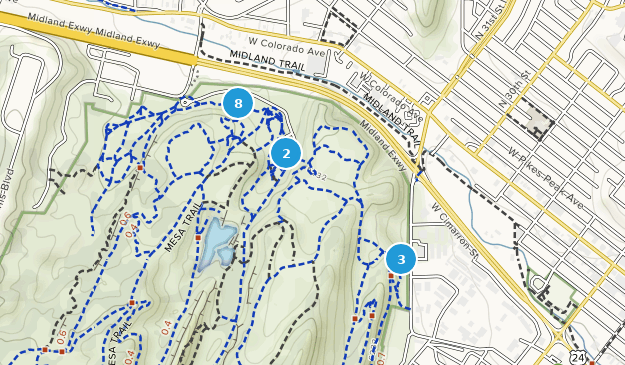 Red Rock Canyon Map