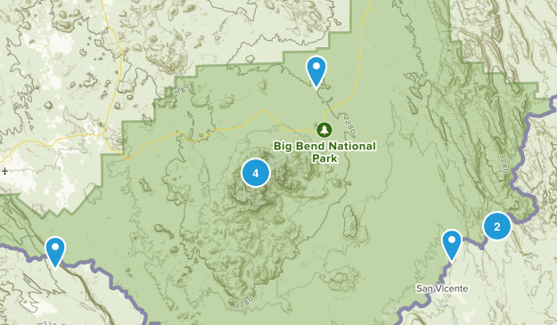 Big Bend Map