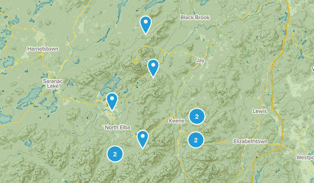 Lake Placid 9er Map