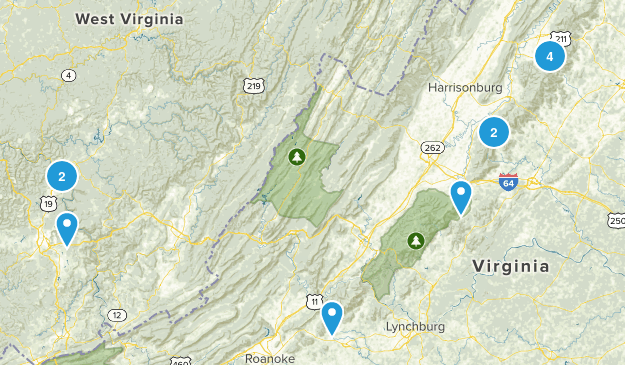 Shenandoah Map
