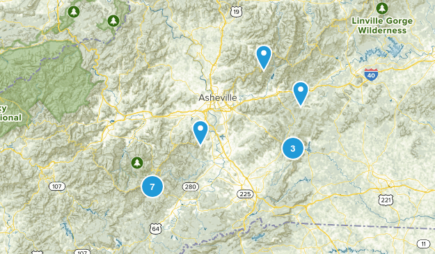asheville Map