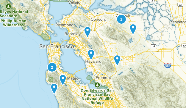 Bike Trail Rides Map